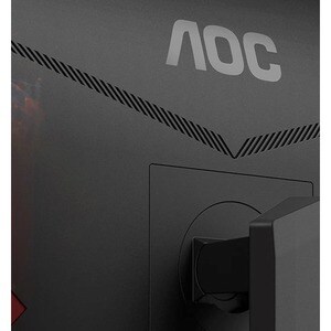 AOC 24G2ZU 24" Class Full HD Gaming LCD Monitor - 16:9 - Black Red - 60.5 cm (23.8") Viewable - Twisted nematic (TN) - WLE