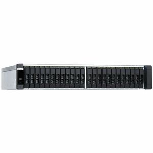 QNAP Enterprise ZFS NAS ES2486DC-2142IT-128G 24 x Total Bays SAN/NAS Storage System - 4 GB Flash Memory Capacity Xeon D-21