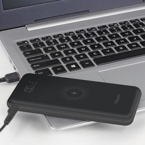 Aluratek AWPBQ10KF Power Bank - For Smartphone, Tablet, USB Type A Device, USB Type C Device, Gaming Device, Bluetooth Dev