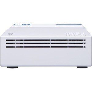 QNAP QSW-M408S 8 Ports Manageable Ethernet Switch - 2 Layer Supported - Modular - Twisted Pair, Optical Fiber - Desktop