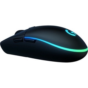 Logitech G203 Gaming Mouse - USB - Optical - 6 Button(s) - Black - Cable - 8000 dpi - Scroll Wheel