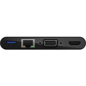 Belkin USB Type C Docking Station for Notebook - Charging Capability - 100 W - 4K - 3840 x 2160 - 1 x USB 3.0 - USB Type-A