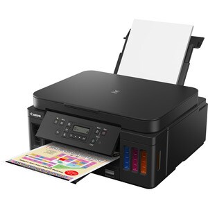 Canon PIXMA G6050 Sem fios Impressora multi-funcional de jato de tinta - Cor - Copiadora/Impressora/Scanner - 4800 x 1200 