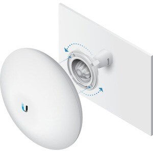 Ubiquiti airMAX NanoBeam 2AC NBE-2AC-13 Single Band 150 Mbit/s Wireless Bridge - 2.40 GHz - 1 x Network (RJ-45) - Gigabit 