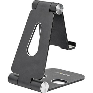 StarTech.com Phone and Tablet Stand - Foldable Universal Mobile Device Holder - Smartphones/Tablets - Adjustable Cell Phon