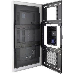 Chief Impact On-Wall Kiosk - Portrait 65"" White - 65"" (1651 mm) - Wall Mountable