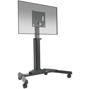 Chief Large Capacity Electric Height-Adjustable Mobile Flat Panel Cart - For Flat Panel Display - Black - 200 lb Capacity 