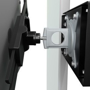 CTA Digital Universal Security Mullion Side Mount - 10.50" Screen Support - 75 x 75 - Metal - 1