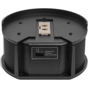 Vaddio ConferenceSHOT AV HD Conference Room System - PTZ Camera, Speaker, and Two CeilingMIC Microphones - Black - Black