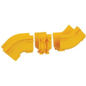 Eaton Tripp Lite Series Toolless 45-Degree Up/Down Ramp Kit for Fiber Routing System, 120 mm (5 in.) - Up/Down Ramp - Yell