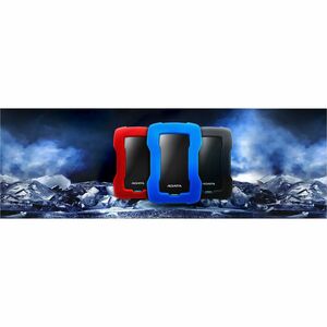 Adata HD330 AHD330-1TU31-CBL 1 TB Portable Hard Drive - External - Blue - Gaming Console Device Supported - USB 3.1 - 256-