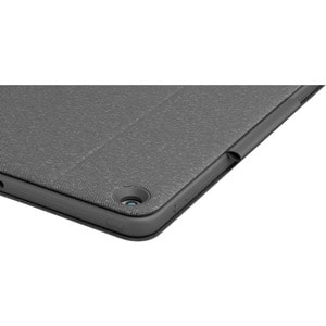 Logitech Combo Touch Keyboard/Cover Case for 25.9 cm (10.2") Logitech, Apple iPad (7th Generation) Tablet - Graphite - Scu