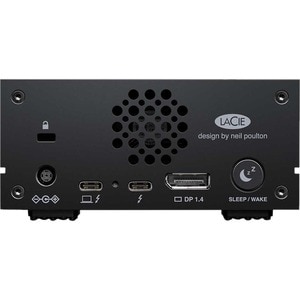 LaCie STHS16000800 16 TB Desktop Hard Drive - External - Thunderbolt 3, USB 3.0 - 7200rpm