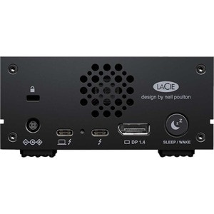 LaCie STHS4000800 4 TB Desktop Hard Drive - External - Thunderbolt 3, USB 3.0 - 7200rpm - 5 Year Warranty