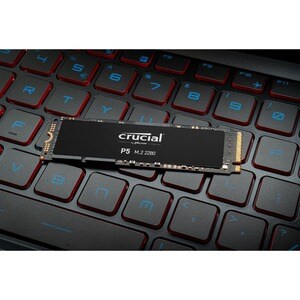SSD Crucial P5 CT1000P5SSD8 - M.2 2280 Interne - 1 To - PCI Express NVMe (PCI Express NVMe 3.0) - 600 To TBW - 3400 Mo/s T