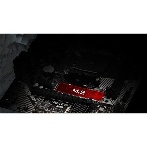 Carte Mère ASRock X370M-HDV R4.0 - AMD X370 Chipset - Socket AM4 - Micro ATX - 32 Go DDR4 SDRAM RAM maximale - DIMM, UDIMM
