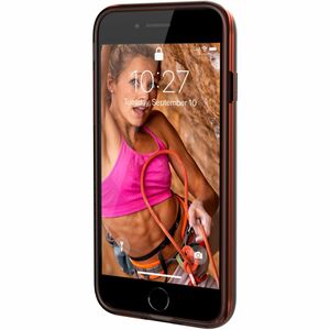 Urban Armor Gear Lucent Case - For Apple iPhone 7, iPhone 8, iPhone SE Smartphone - Microdot Pattern - Orange - Impact Res