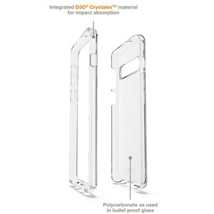 gear4 Crystal Palace Case for Samsung Smartphone - Clear - Drop Resistant, Impact Resistant, Yellowing Resistant, Impact A