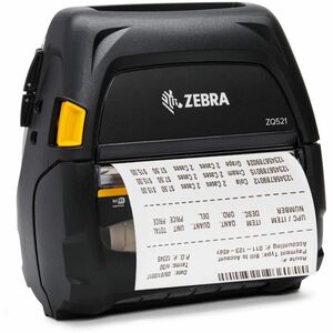 Zebra ZQ521 Single Sided Mobile, Transportation & Logistic, Manufacturing, Warehouse, Government, Retail, Hospitality Dire