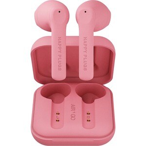 Happy Plugs Air 1 Go True Wireless Earbud Stereo Earset - Peach - Binaural - In-ear - Bluetooth - 16 Ohm - 20 Hz to 20 kHz