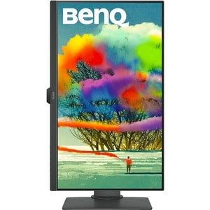 Monitor LCD BenQ PD2705Q 68,6 cm (27") WQHD LED - 16:9 - Gris Oscuro - 685,80 mm Class - Tecnología de Conmutación in-Plan