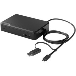 Universal Dock dual Display docking station HD monitors USB-C and USB-A devices 85W Power Delivery PD