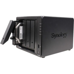 Synology DiskStation DS920+ 4 x Gesamtzahl Einschübe SAN/NAS-Speichersystem Celeron J4125 Quad-Core 2 GHz - 4 GB RAM - DDR