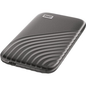 WD My Passport WDBAGF0020BGY-WESN 2 TB Portable Solid State Drive - External - Space Gray - Desktop PC Device Supported - 