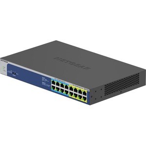 GS516UP 16-Port Gigabit Ethernet Unmanaged Ultra60 PoE ++ Switch, 380W PoE Budget, Rackmount & Desktop, Metallgehäuse