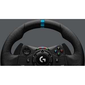 Logitech G TRUEFORCE G923 Gaming Steering Wheel/Pedal - USB - Xbox Series S, Xbox Series X, Xbox One, PC, PlayStation 4, P