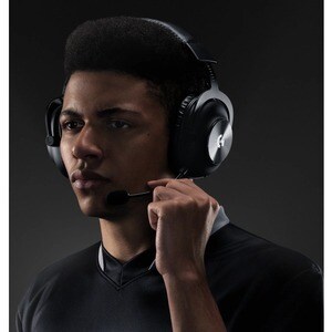 Logitech PRO X Sem fios Headset Estéreo Auscultadores para gaming - Preto - Binaural - Circum-auditivo - 1500 cm - 32 Ohm 