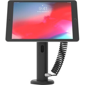 Compulocks Universal Tablet Magnetic Counter Stand with Cable Lock Black - Universal Mounting Options, Snap on\off for Ful