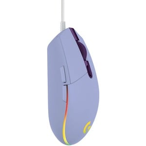 Logitech G203 Gaming Mouse - Cable - Lilac - USB - 8000 dpi - 6 Button(s)