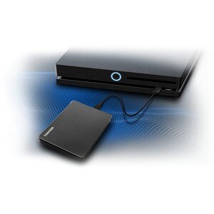 Toshiba Canvio Gaming HDTX120EK3AA 2 TB Portable Hard Drive - 2.5" External - Black - Gaming Console, Desktop PC Device Su