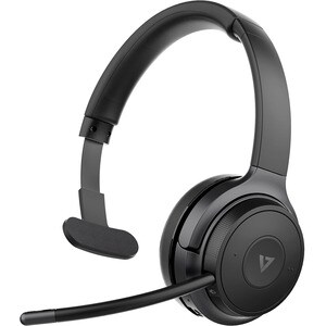 V7 BT MONO ON EAR WLRS HDSET NC BOOM MIC USB DONGLE BLK
