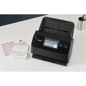 Canon imageFORMULA DR-S130 Sheetfed Scanner - 600 dpi Optical - 24-bit Color - 8-bit Grayscale - 30 ppm (Mono) - 30 ppm (C