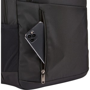 Sacoche de transport Case Logic - Sac à dos Style pour 30,5 cm (12") à 39,6 cm (15,6") Ordinateur Portable - Noir - Polyes