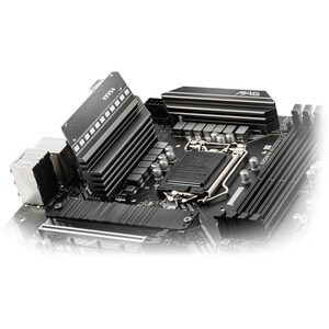 MSI MAG B460 TORPEDO Desktop-Mainboard - Intel Chipsatz - Socket LGA-1200 - Intel-Optane-speicherbereit - ATX - 128 GB DDR