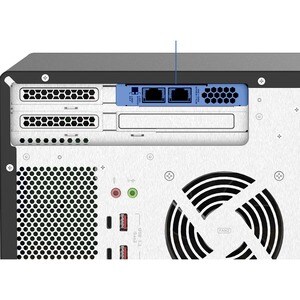 Système de stockage SAN/NAS QNAP TVS-H1688X-W1250-32G - 16 x Total de compartiments - 5 Go Flash Memory Capacity - Intel X