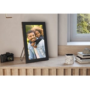 Meural WiFi Photo Frame - 15.6" LCD Digital Frame - Charcoal, Grey - 1920 x 1080 - Wireless - 16:9 - In-plane Switching (I