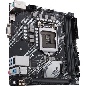 Asus Prime H410I-PLUS/CSM Desktop Motherboard - Intel H410 Chipset - Socket LGA-1200 - Mini ITX - 64 GB DDR4 SDRAM Maximum