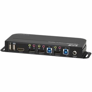 Tripp Lite series B005-DPUA2-K 2-Port DisplayPort/USB KVM Switch - 2 Computer(s) - 1 Local User(s) - 4096 x 2160 - 6 x USB
