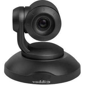 Vaddio ConferenceSHOT AV HD Conference Room System - Includes PTZ Camera, Conferencing Microphone, and Mixer - Black - Black