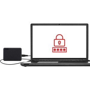 Toshiba Canvio Advance Tragbar Festplatte - 2,5" Extern - 4 TB - Schwarz - USB 3.2 (Gen 1)