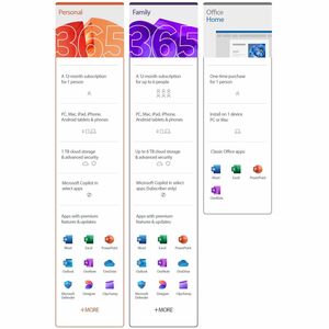 Microsoft 365 Family AllLng Sub PKL 15Mo Onl USOnly DwnLd C2R Extra Time - Available via Electronic - PC, Mac, Handheld