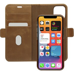 dbramante1928 ApS Lynge Carrying Case (Wallet) Apple iPhone 12, iPhone 12 Pro Smartphone - Tan - Full Grain Leather Body -