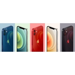 Apple iPhone 12 128 GB Smartphone - 15.5 cm (6.1") OLED Full HD Plus - Hexa-core (6 Core) - 4 GB RAM - iOS 14 - 5G - Green