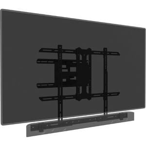 Staffa montaggio ITB per Sound Bar Speaker - Nero - Regolabile in altezza - 10 kg Capacità di carico - 800 x 400 - Acciaio