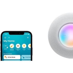 Apple HomePod mini Bluetooth Smart Speaker - Siri Supported - White - Wireless LAN