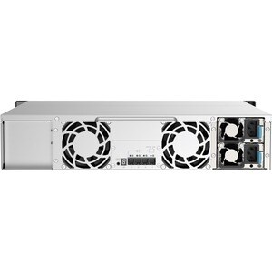 QNAP TL-R1220SEP-RP Drive Enclosure SATA/600 - Mini-SAS HD Host Interface - 2U Rack-mountable - Hot Swappable Bays - 12 x 